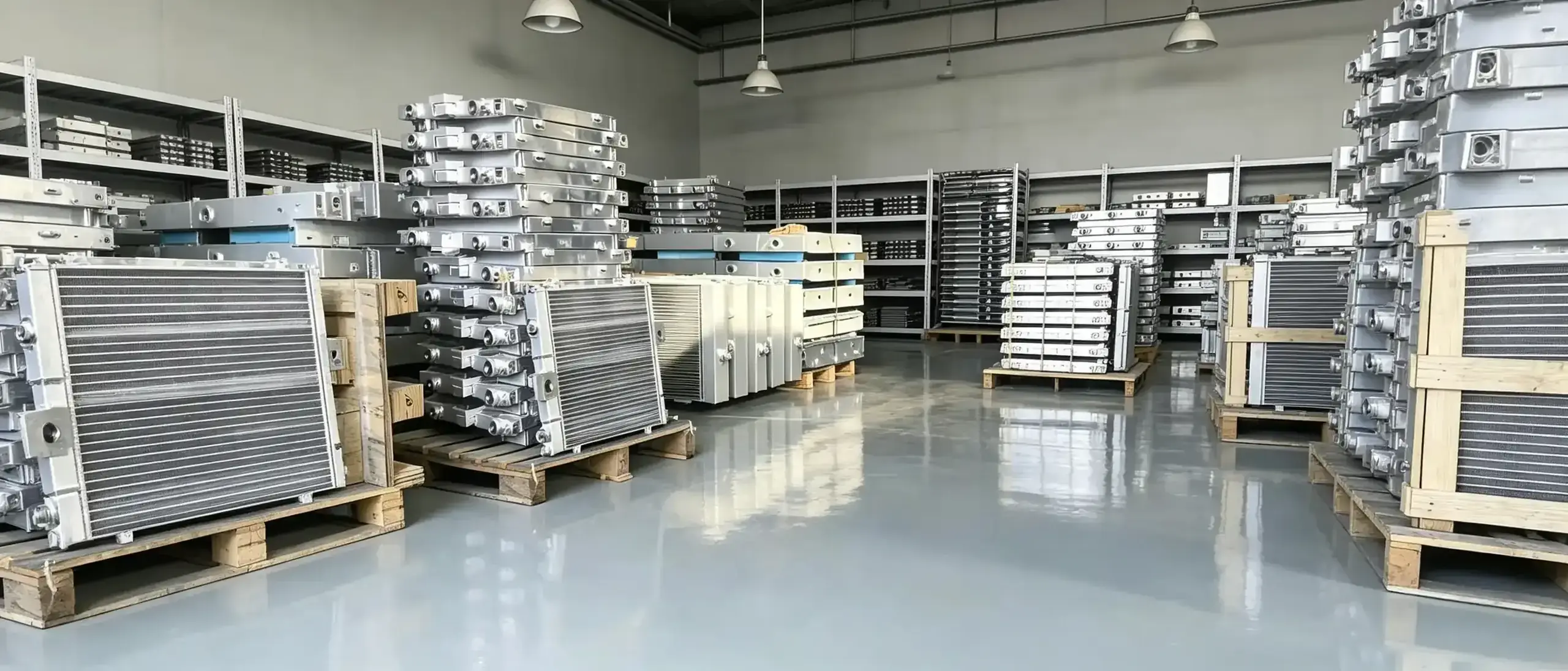 Heavy-duty industrial radiator and aluminum heat exchanger wholesale stock ready for shipping